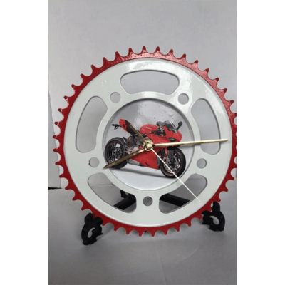 Sprocket Clock Customised – Powder Coated | TPC