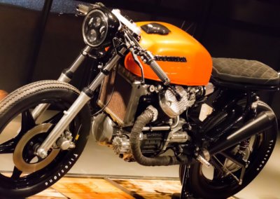 Honda Big Bike nicely powder coated at Tallaght Powder Coating Ltd
