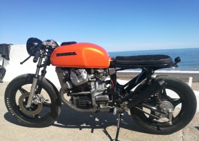 Honda Motorbike powder coated at Tallaght Powder Coating Ltd.