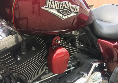 Harley Davidson Big Bike restoration by Tallaght Powder Coating Ltd.