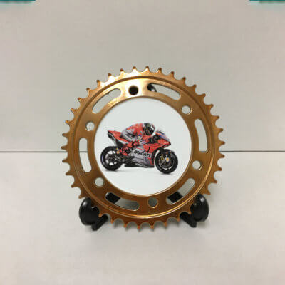 Motorcycle Gold Sprocket