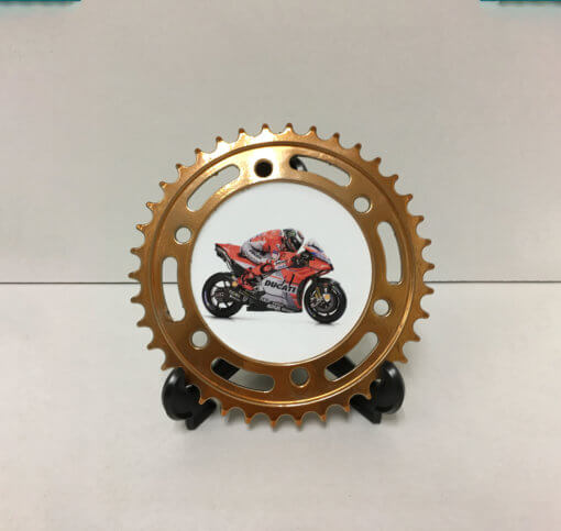 Motorcycle Gold Sprocket