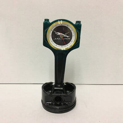 Jaguar Piston Clock