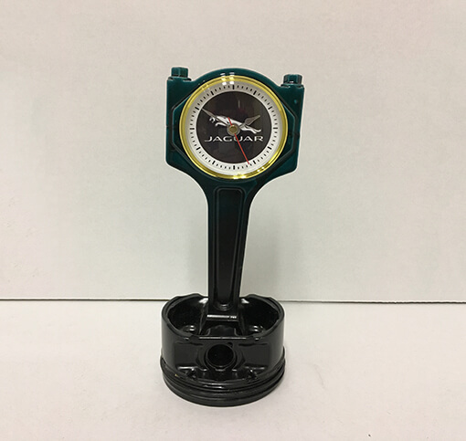 Jaguar Piston Clock