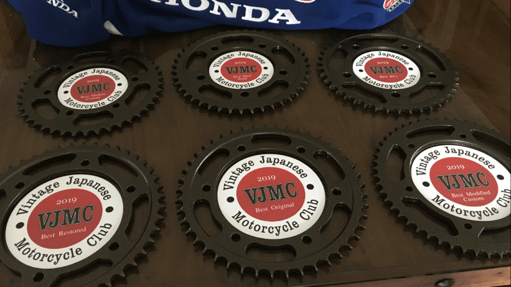 Vintage Japanese Motorcycle Club Gears