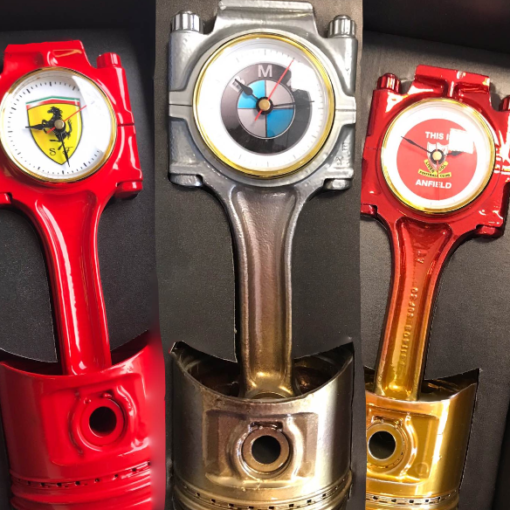 Custom Piston Clocks | Tallaght Powder Coating